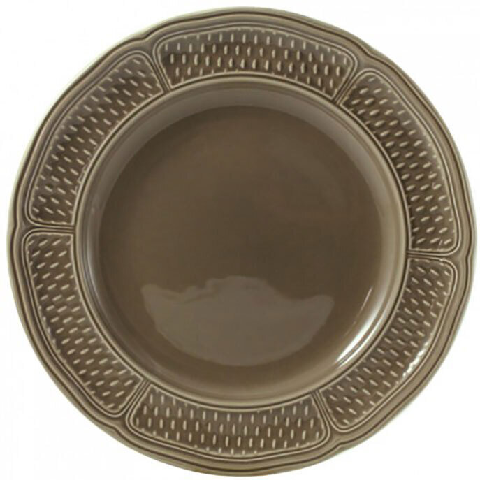 Gien Pont Aux Choux Taupe Dinner Plate 1154AEXT34