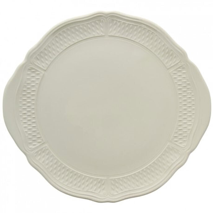 Gien Pont Aux Choux White Cake Platter 1151BPGA34, MPN: 1151BPGA34, 840769009506