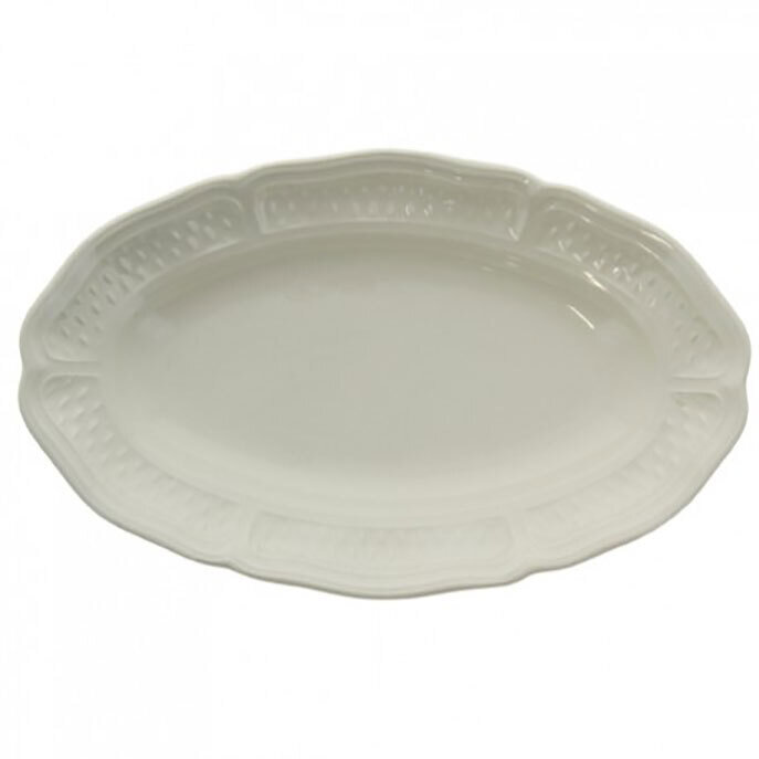 Gien Pont Aux Choux White Pickle Dish 1151CRAV34, MPN: 1151CRAV34, 840769009575