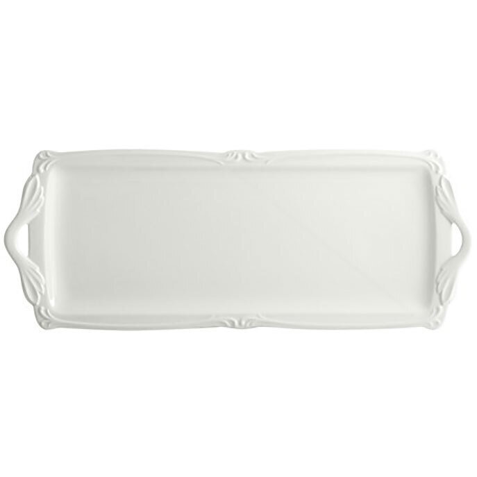 Gien Rocaille White Oblong Serving Tray 1800CPCA14