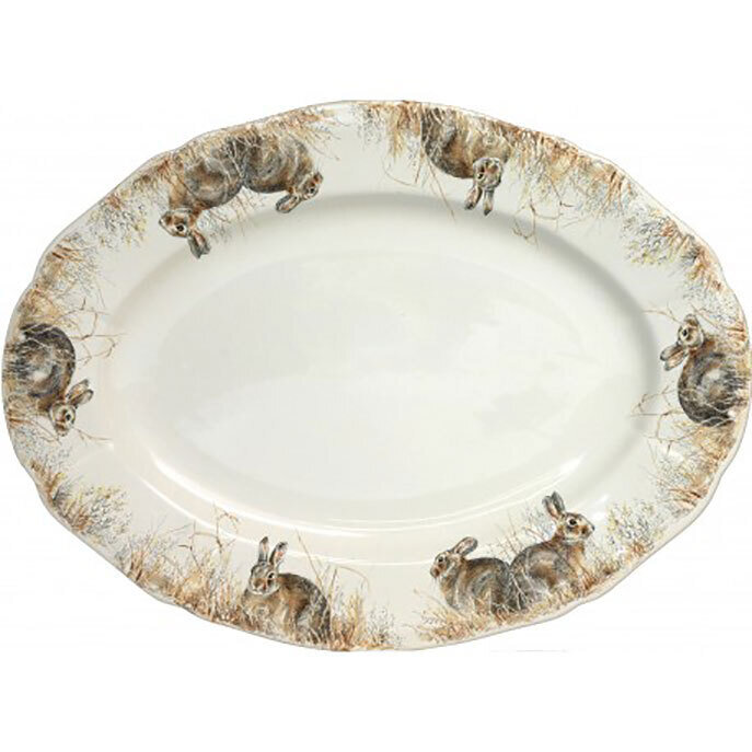 Gien Sologne Oval Platter 6 1631COV626, MPN: 1631COV626, 840769052564