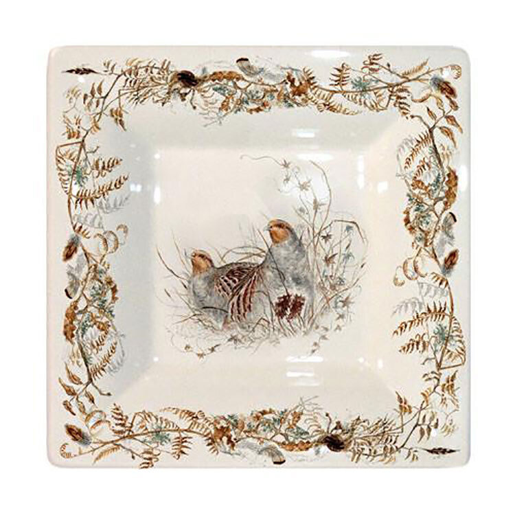 Gien Sologne Large Square Candy Tray 1631CCEC01