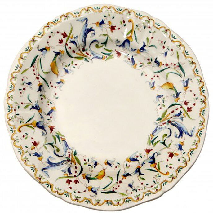 Gien Toscana Canape Plate 1457ALUN26, MPN: 1457ALUN26, 840769020211
