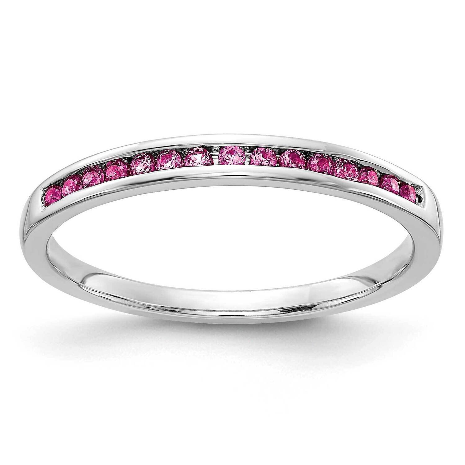 Pink Sapphire Ring 14k White Gold RM5623-PS-W, MPN: RM5623-PS-W, 883957312651
