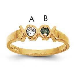 Ring 14k Gold Family Jewelry XMR17/2GY, MPN: XMR17/2GY, 883957152400