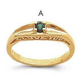 Ring 14k Gold Family Jewelry XMR22/1GY, MPN: XMR22/1GY, 883957152905