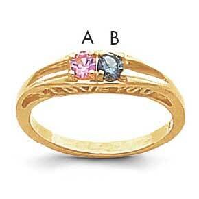 Ring 14k Gold Family Jewelry XMR22/2GY, MPN: XMR22/2GY, 883957152929