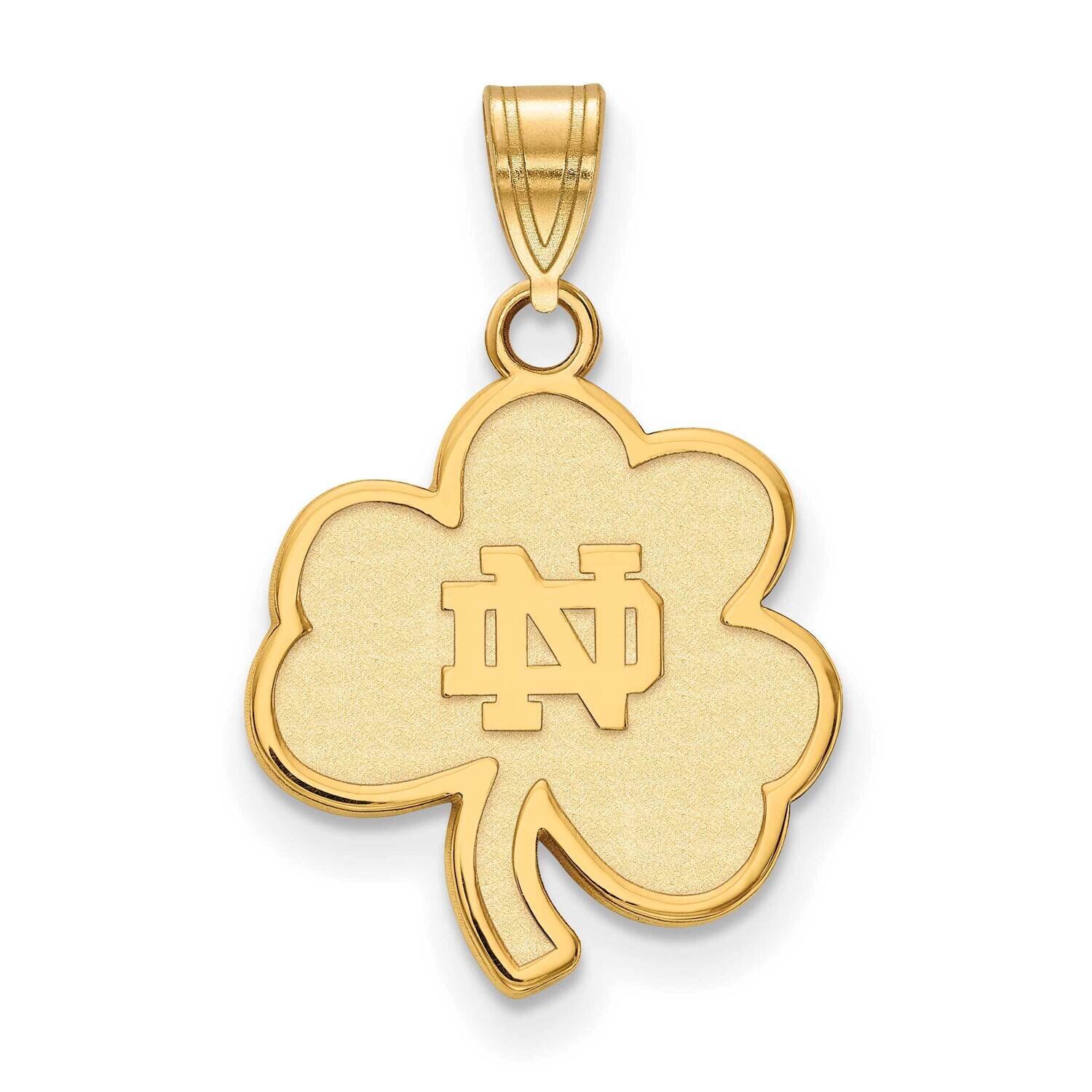 University of Notre Dame Medium Pendant 14k Yellow Gold 4Y062UND, MPN: 4Y062UND, 191101129872