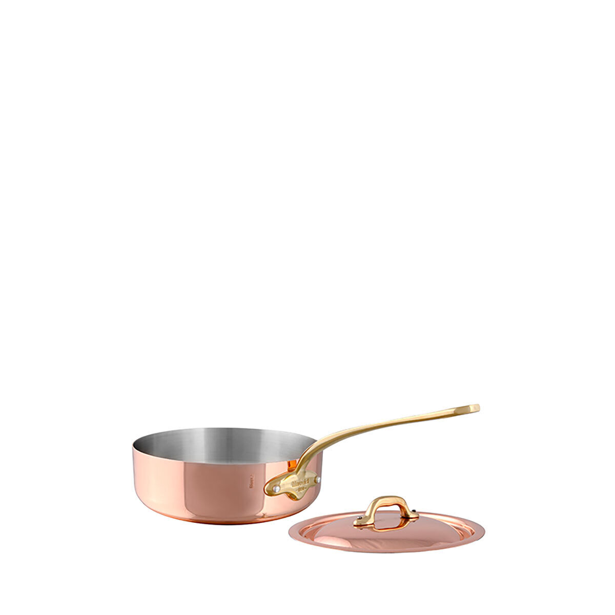 Mauviel M150B Saute Pan with Lid 24cm 9.5 Inch 6723.25