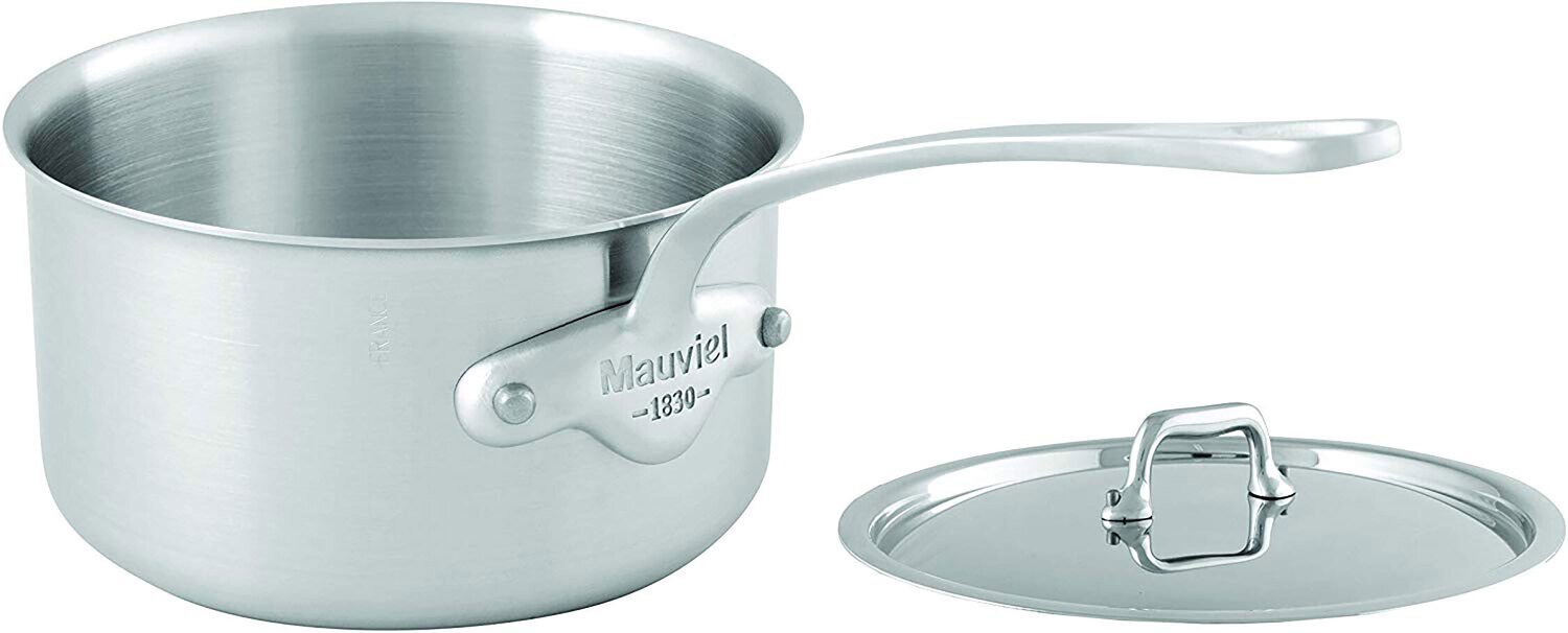 Mauviel M&#39;Urban Saucepan with Lid 20cm 8 Inch 5010.21
