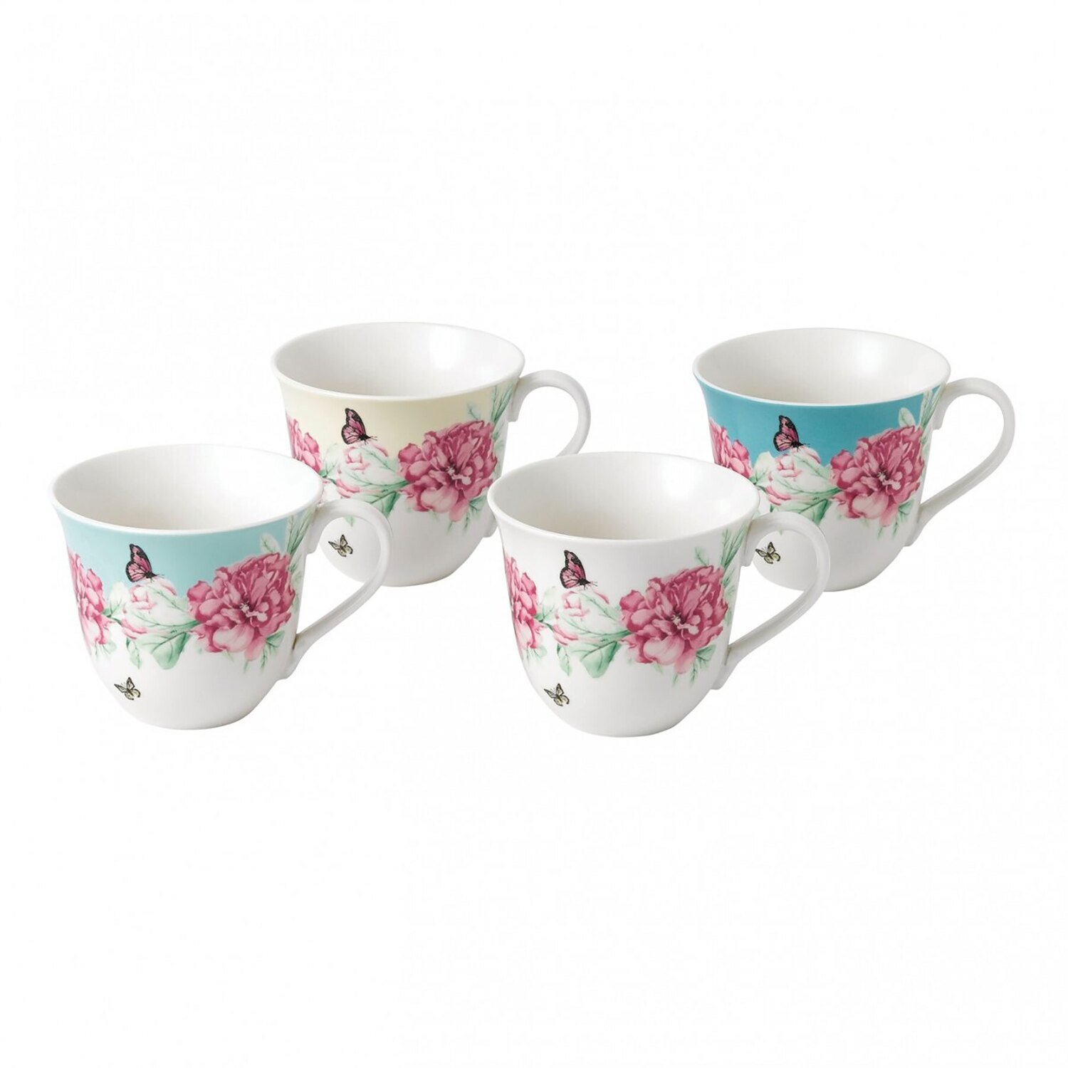 Royal Albert Everyday Friendship Mug Set of 4 Mixed Colors, MPN: 40033975, 701587395960