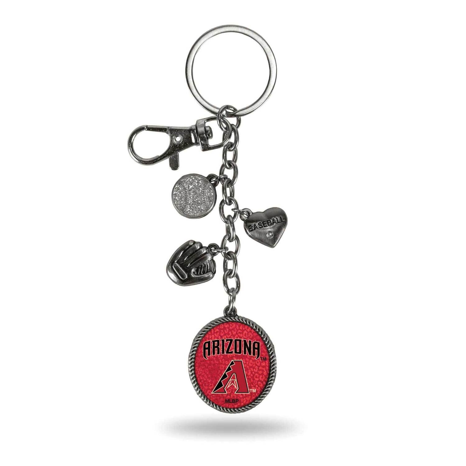 MLB Arizona Diamondbacks Sparo Charm Key Ring GC6887, MPN: GC6887, 767345693235