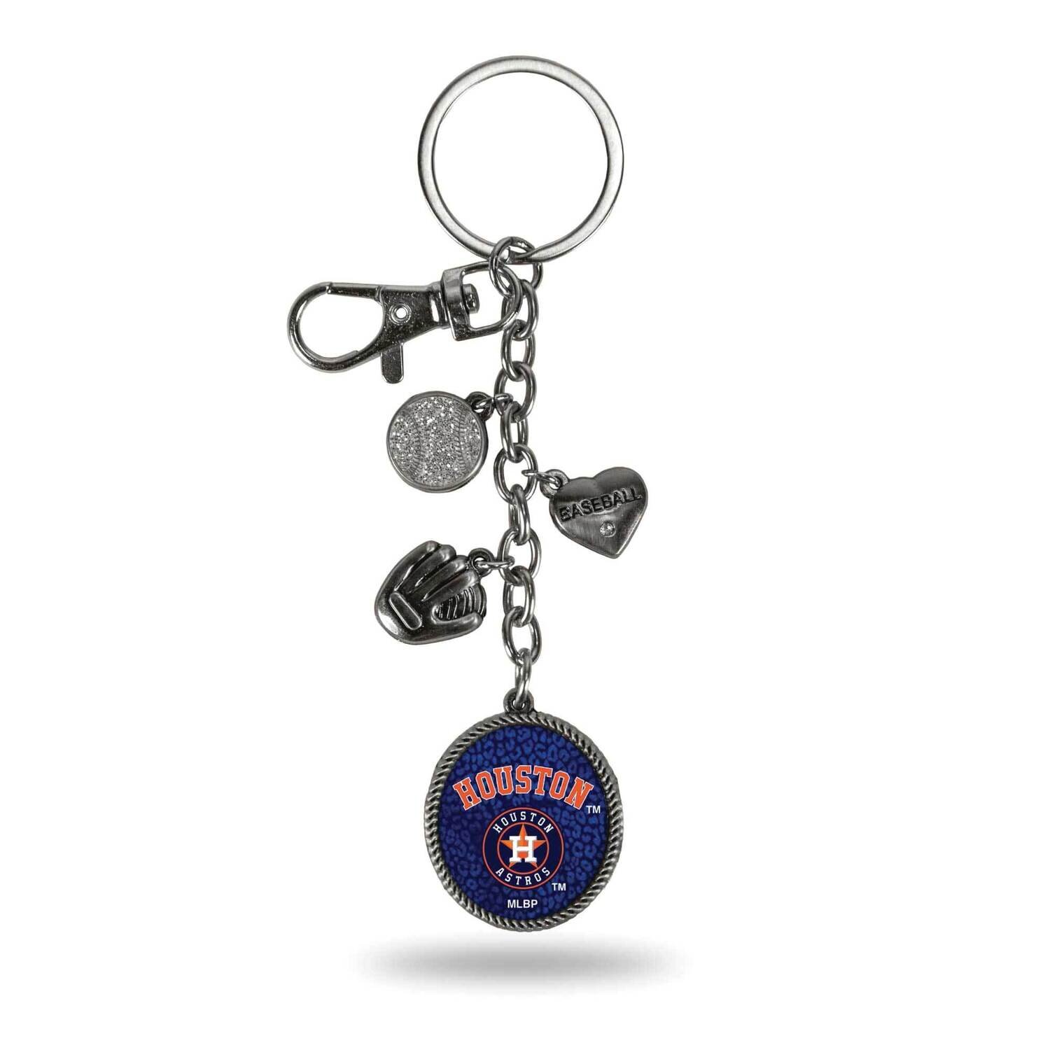 MLB Houston Astros Sparo Charm Key Ring GC6897