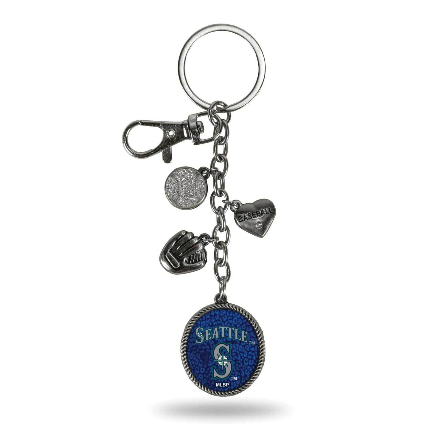 MLB Seattle Mariners Sparo Charm Key Ring GC6911, MPN: GC6911, 767345693068