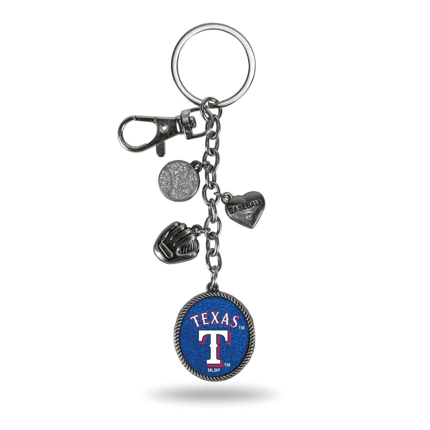 MLB Texas Rangers Sparo Charm Key Ring GC6914, MPN: GC6914, 767345693075