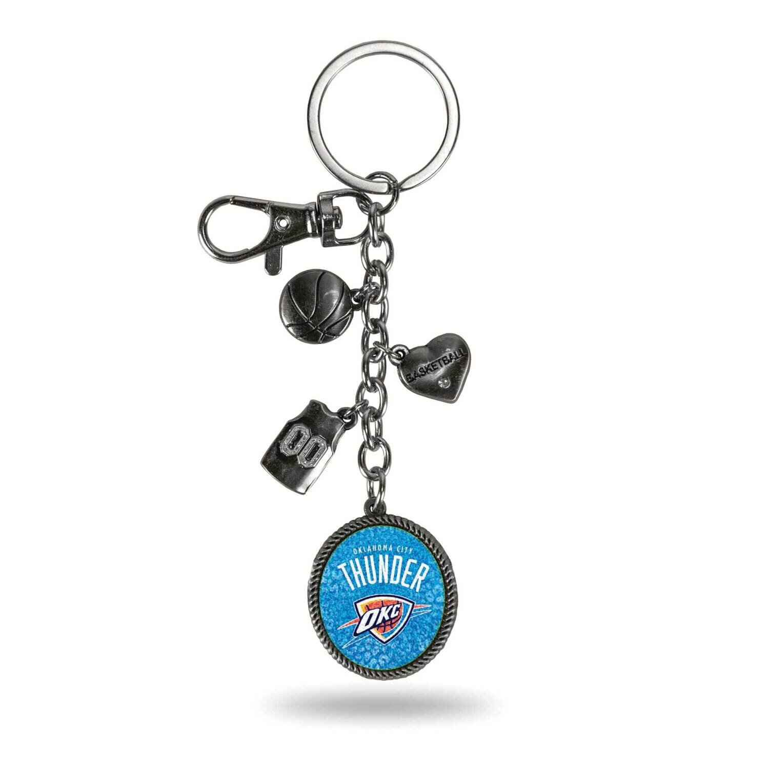 NBA Oklahoma City Thunder Sparo Charm Key Ring GC6920, MPN: GC6920, 767345693242