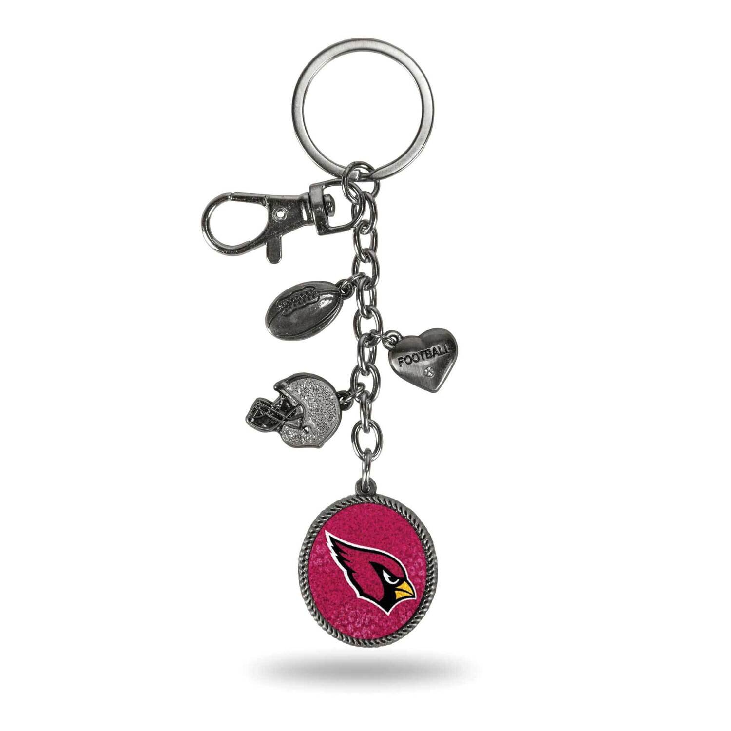 NFL Arizona Cardinals Sparo Charm Key Ring GC6924, MPN: GC6924, 767345693631