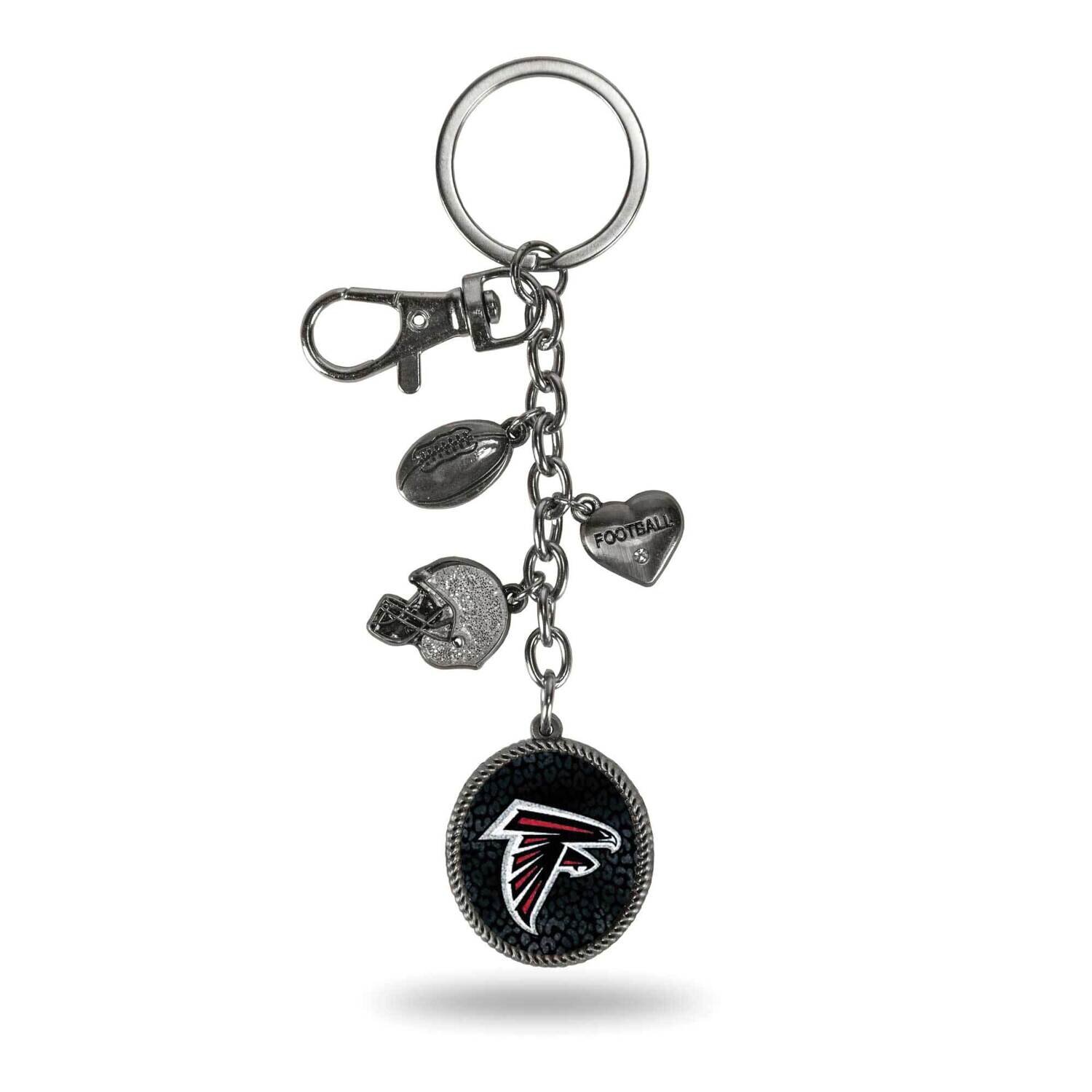 NFL Atlanta Falcons Sparo Charm Key Ring GC6925