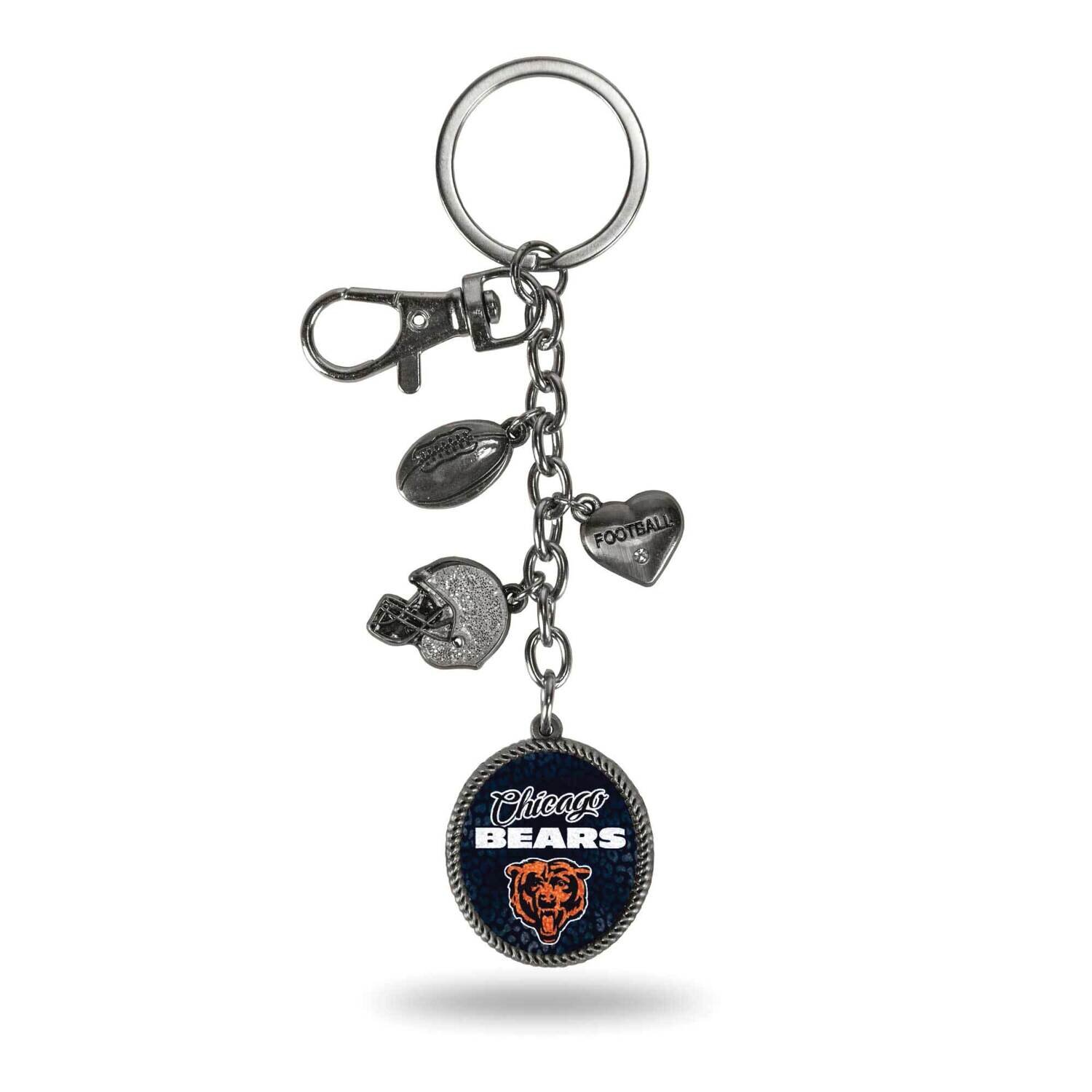 NFL Chicago Bears Sparo Charm Key Ring GC6929, MPN: GC6929, 767345693396