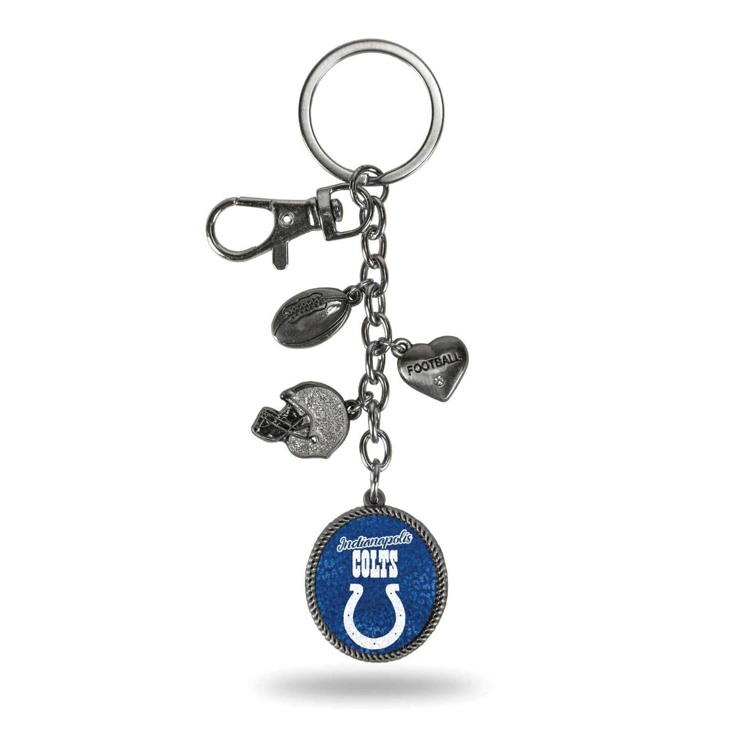 NFL Indianapolis Colts Sparo Charm Key Ring GC6937, MPN: GC6937, 767345693532