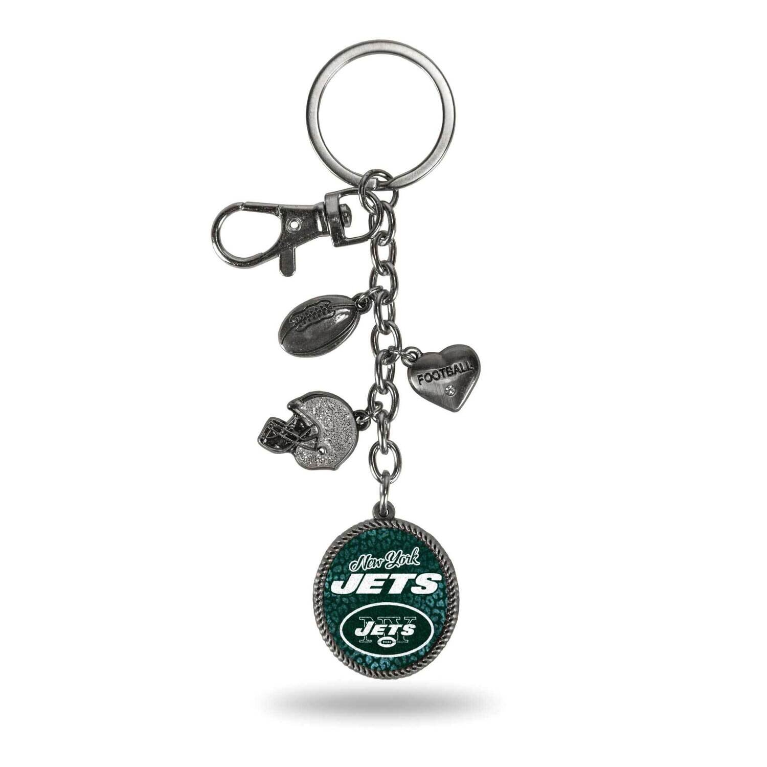 NFL New York Jets Sparo Charm Key Ring GC6947, MPN: GC6947, 767345693495