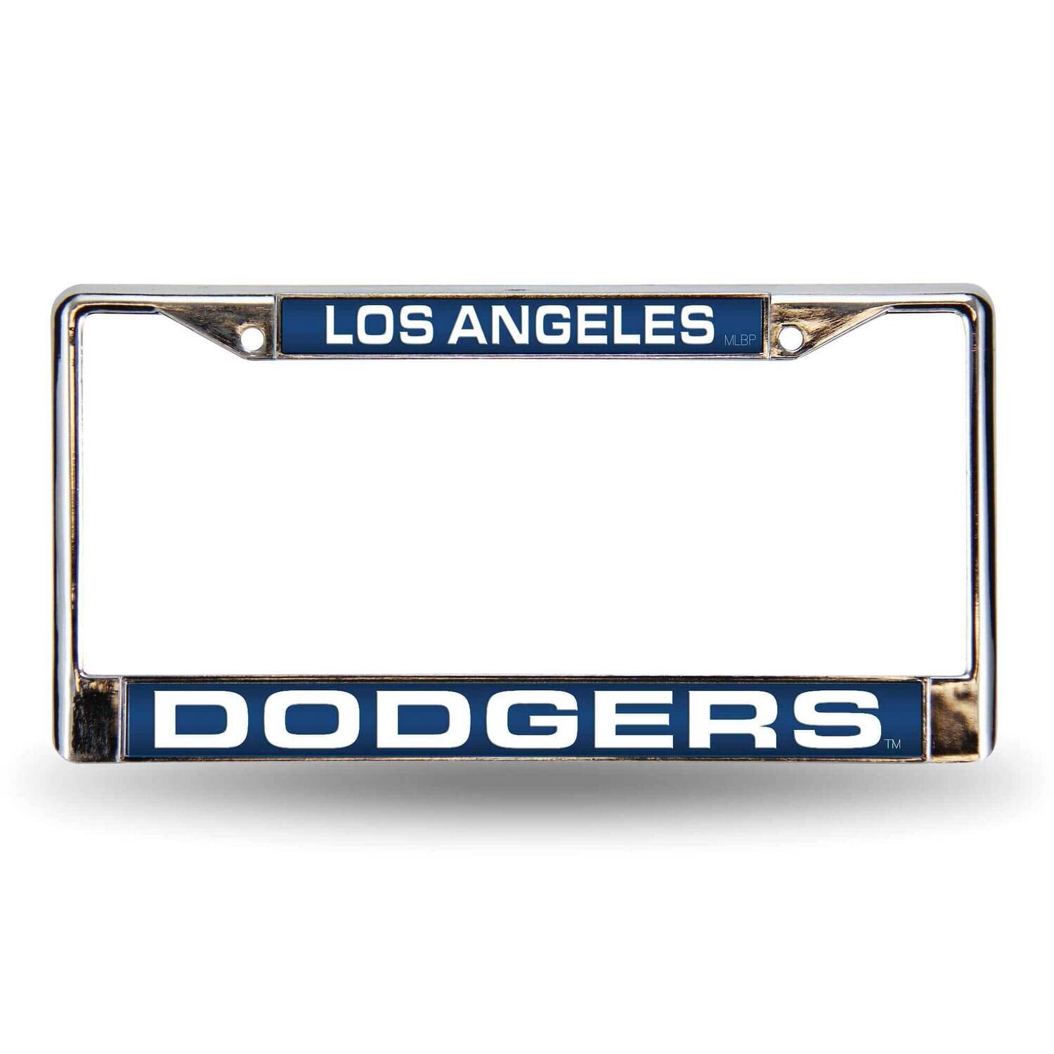 MLB LA Dodgers Blue Laser Chrome Car License Plate Frame GC7023, MPN: GC7023, 94746402822