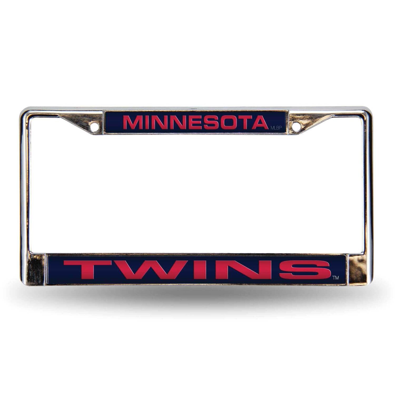 MLB Minnesota Twins Blue Laser Chrome Car License Plate Frame GC7026, MPN: GC7026, 94746402846