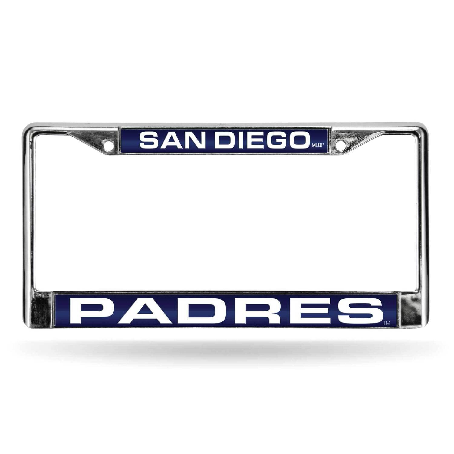 MLB San Diego Padres Navy White Laser Frame GC7032