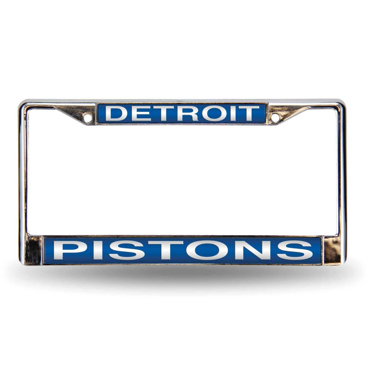 NBA Detroit Pistons Blue Laser Chrome Car License Plate Frame GC7048, MPN: GC7048, 94746403355