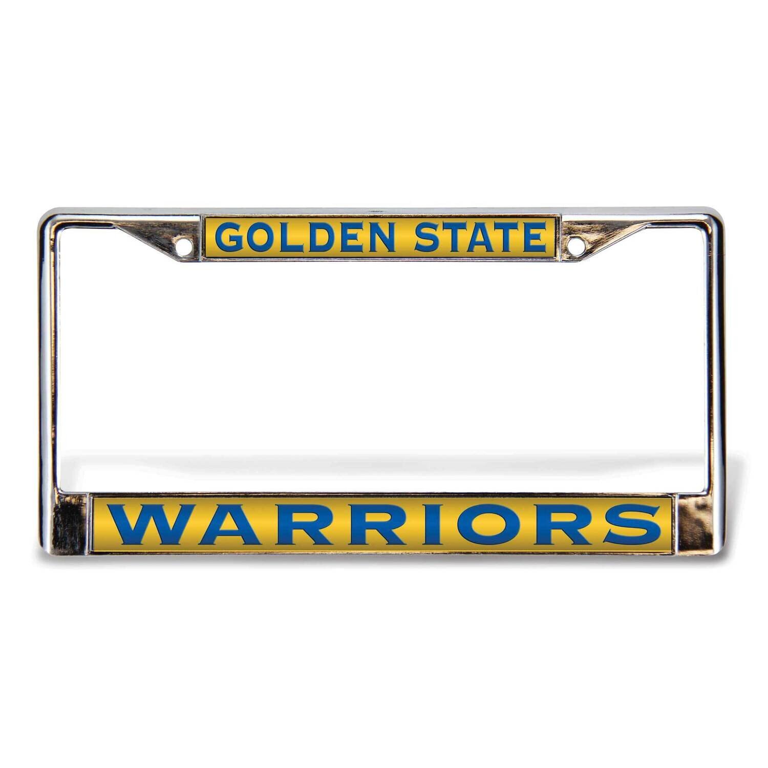 NBA Golden State Warriors Blue Yellow Bkg Laser Frame GC7049