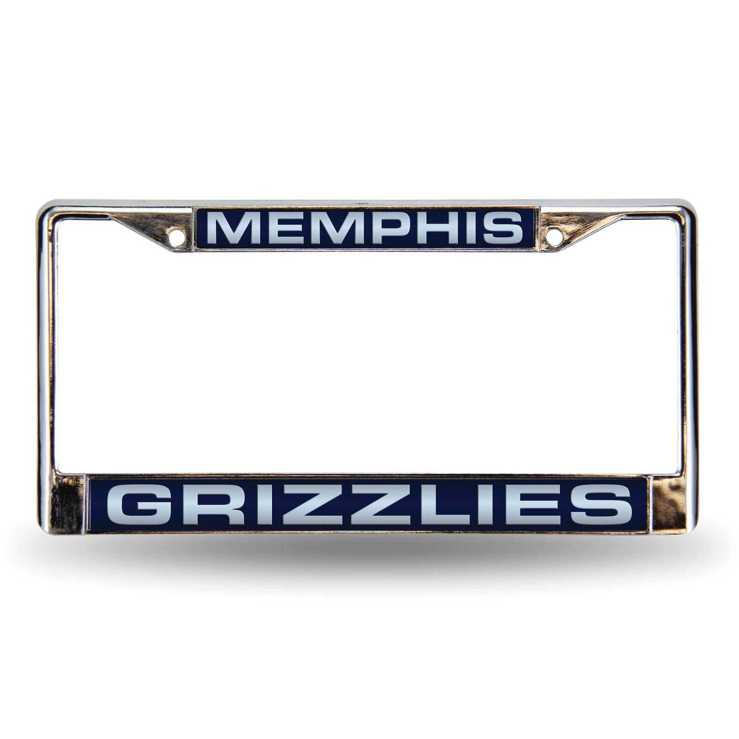 NBA Memphis Grizzlies Blue Laser Chrome Car License Plate Frame GC7054, MPN: GC7054, 94746403553