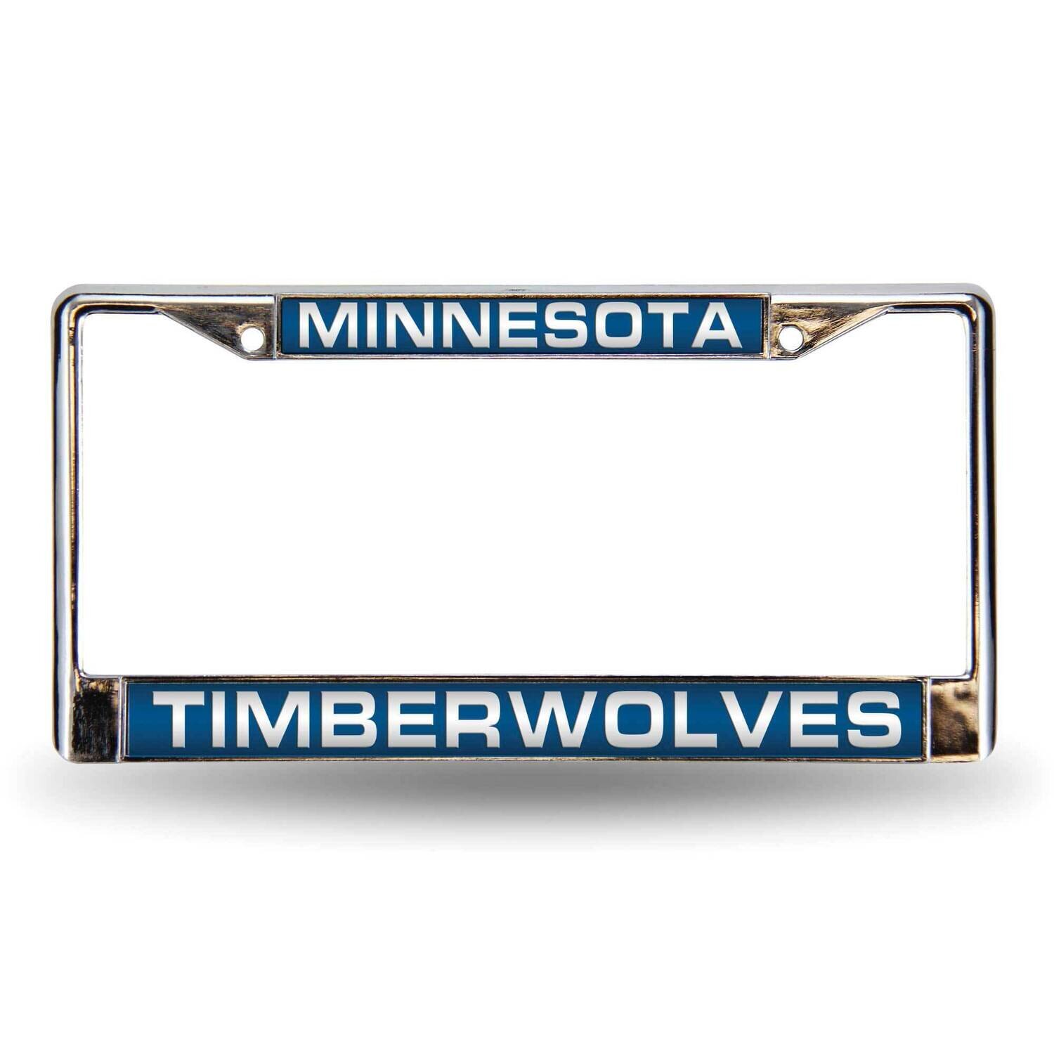 NBA Minnesota Timberwolves Blue Laser Chrome Car License Plate Frame GC7057, MPN: GC7057, 947464034…