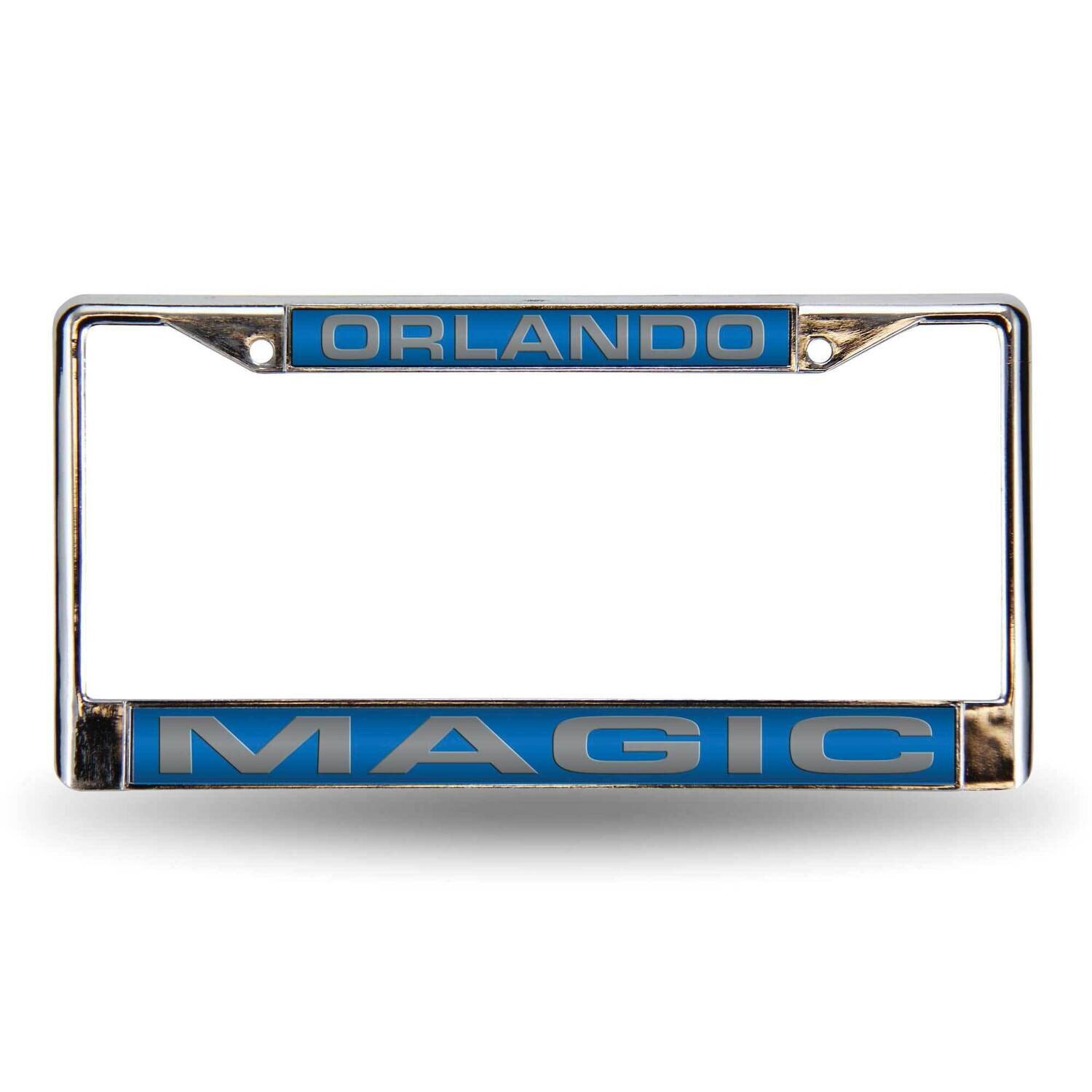 NBA Orlando Magic Blue Laser Chrome Car License Plate Frame GC7061
