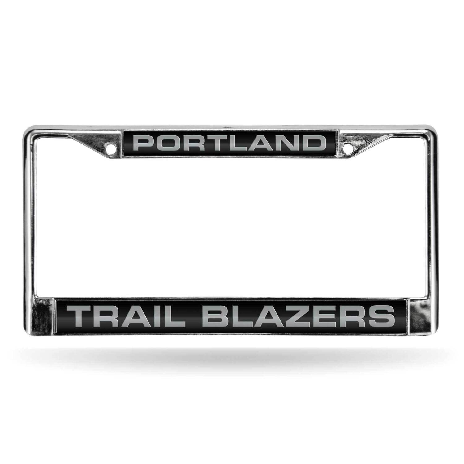 NBA Portland Trail Blazers Laser Chrome Car License Plate Frame GC7064, MPN: GC7064, 94746403492