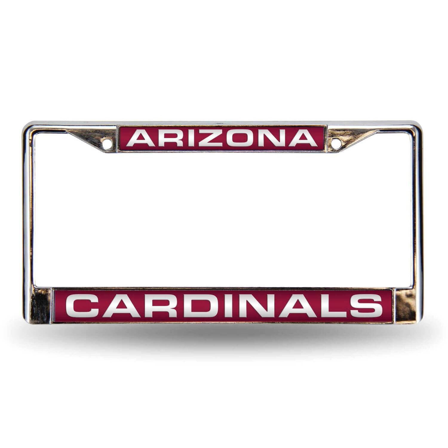 NFL Arizona Cardinals Red Laser Chrome Car License Plate Frame GC7070, MPN: GC7070, 94746402372