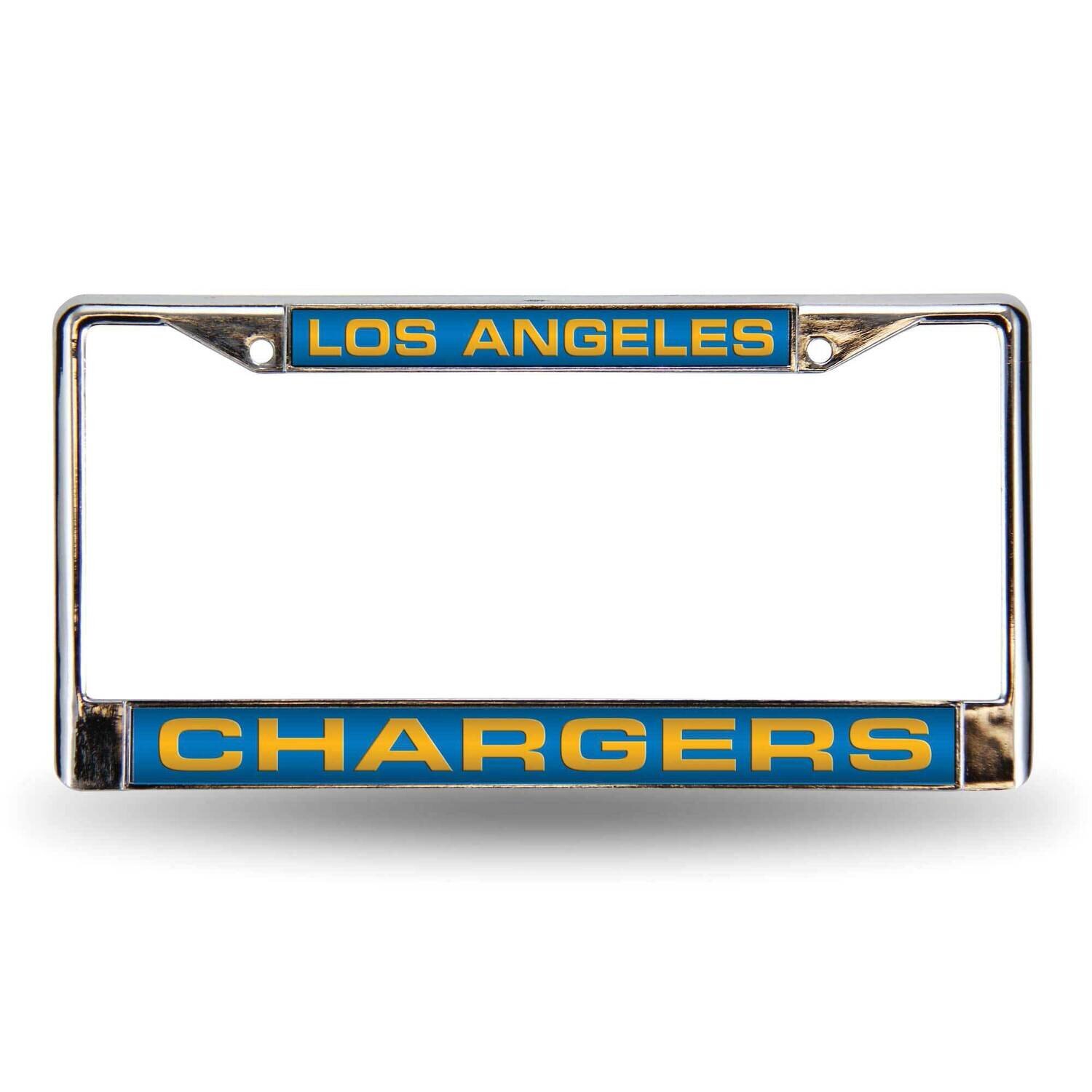 NFL LA Chargers Lt Blue Laser Chrome Car License Plate Frame GC7086, MPN: GC7086, 767345333155