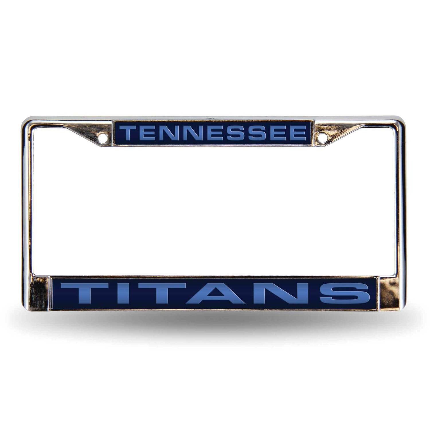 NFL Tennessee Titans Blue Laser Chrome Car License Plate Frame GC7099, MPN: GC7099, 94746402655
