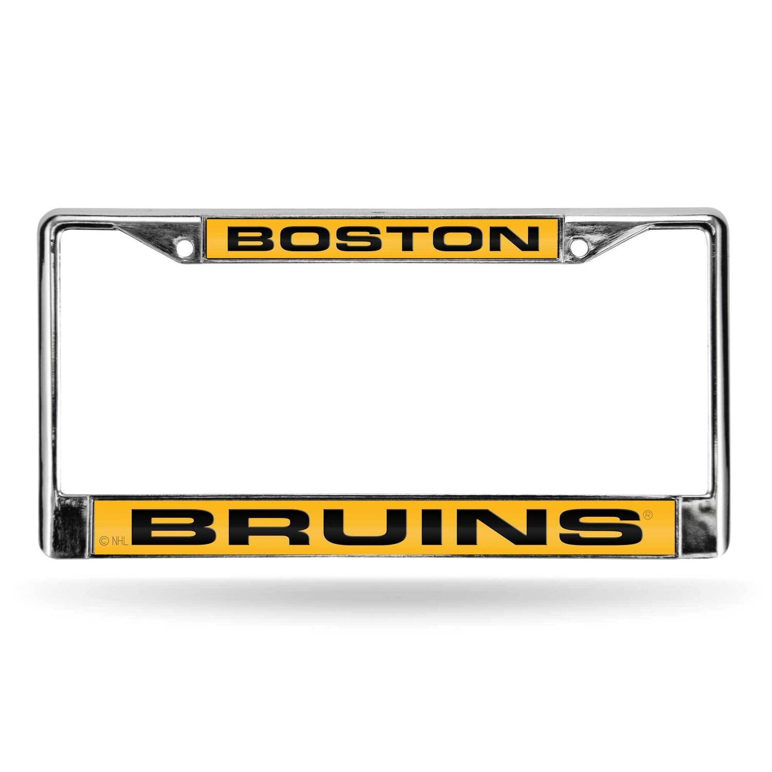 NHL Boston Bruins Laser Chrome Car License Plate Frame GC7103, MPN: GC7103, 94746402990