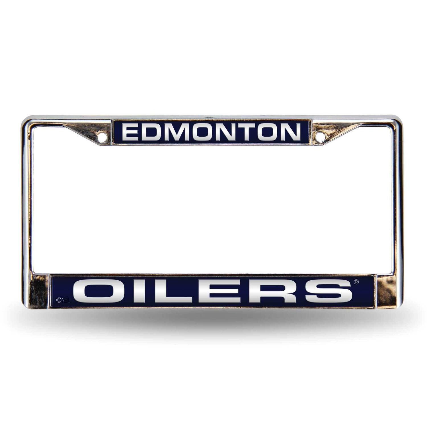 NHL Edmonton Oilers Laser Chrome Car License Plate Frame GC7112, MPN: GC7112, 94746403089
