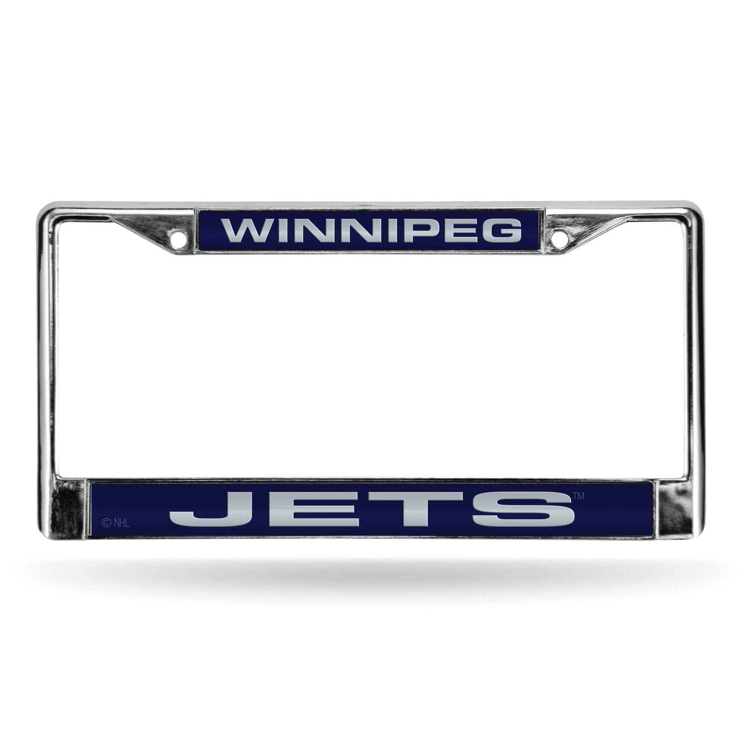 NHL Winnipeg Jets Laser Chrome Car License Plate Frame GC7131, MPN: GC7131, 94746639778