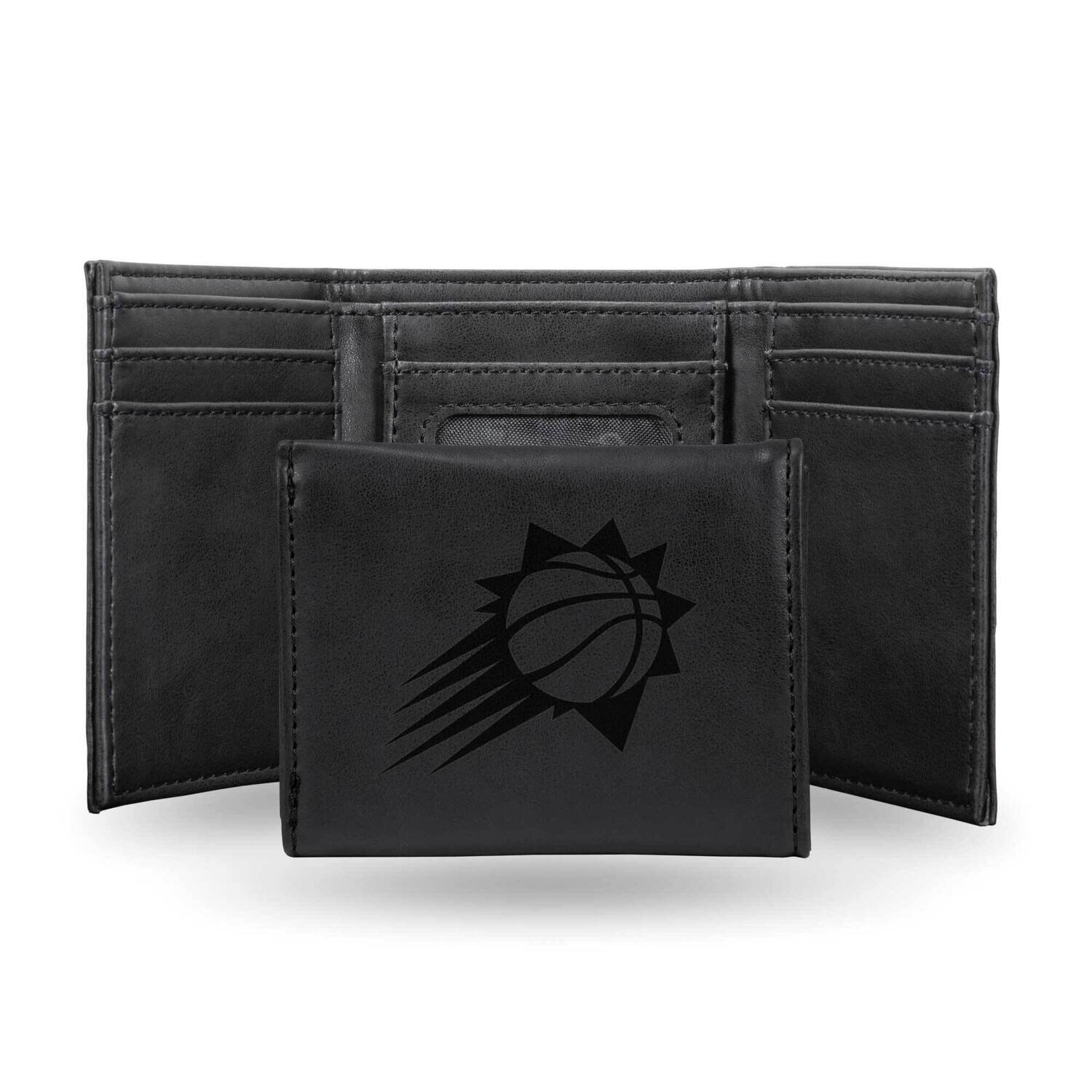 NBA Phoenix Suns Black Faux Leather Trifold Wallet GC7730, MPN: GC7730, 767345899262