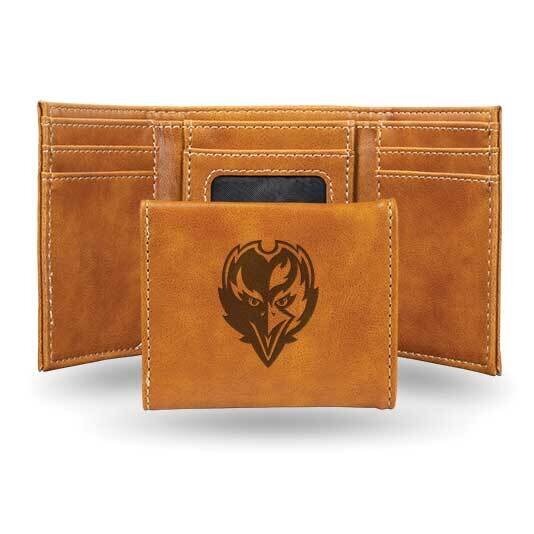 NFL Baltimore Ravens Brown Faux Leather Trifold Wallet GC7749, MPN: GC7749, 767345899422