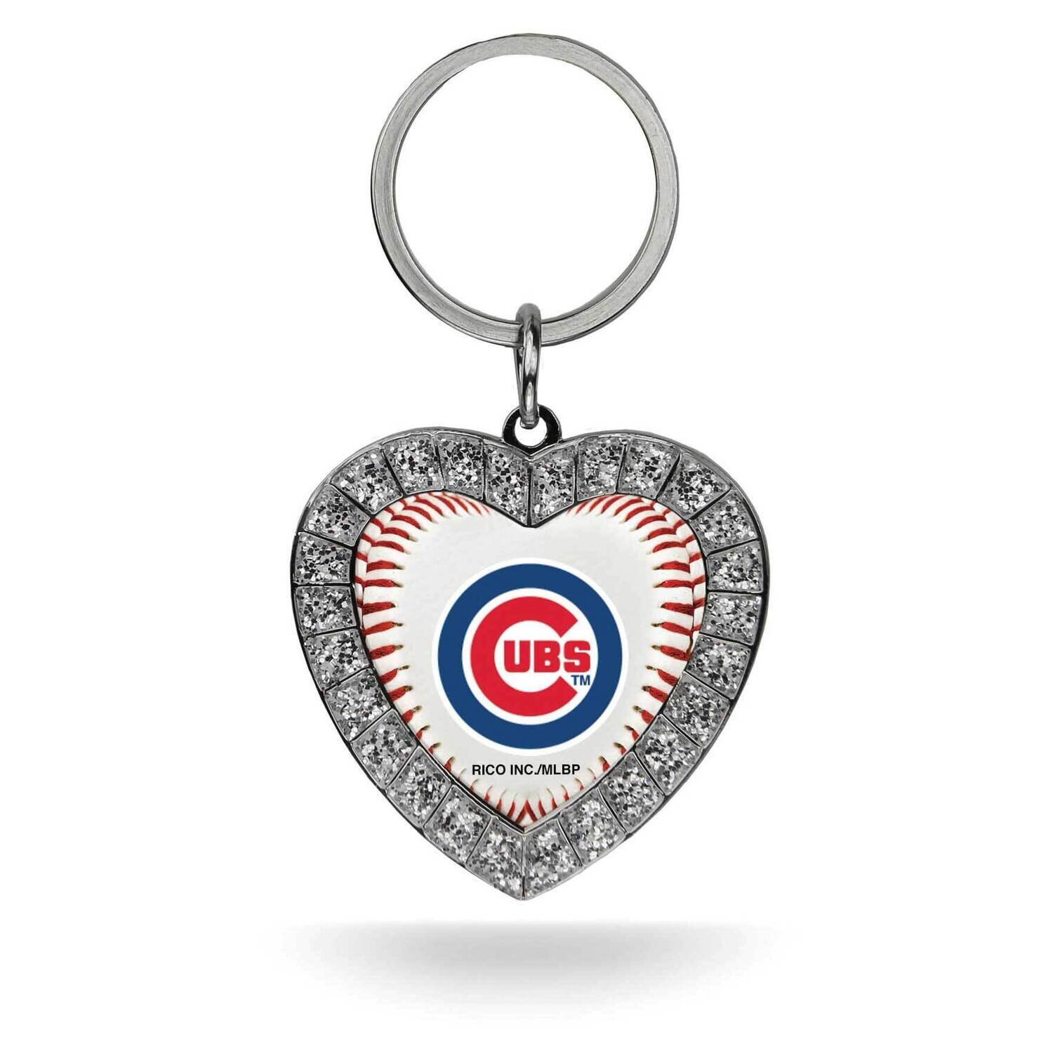 MLB Chicago Cubs Rhinestone Heart Key Chain GC7874, MPN: GC7874, 94746936976