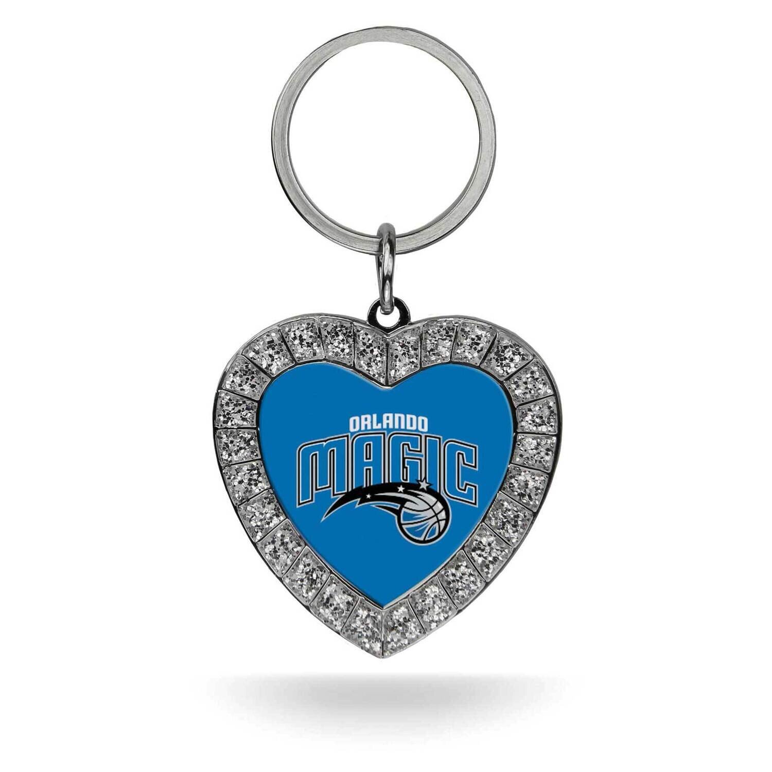 NBA Orlando Magic Rhinestone Heart Key Ring GC7921