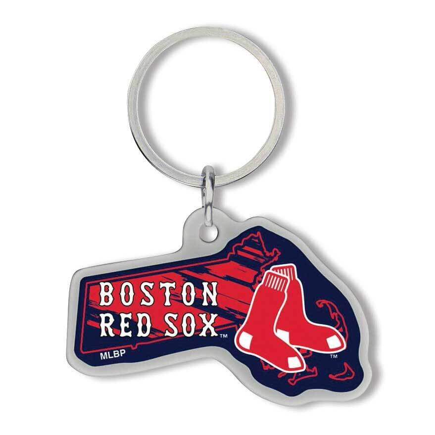 MLB Boston Red Sox-Massachusetts State Shaped Key Ring GC7992, MPN: GC7992, 767345746900