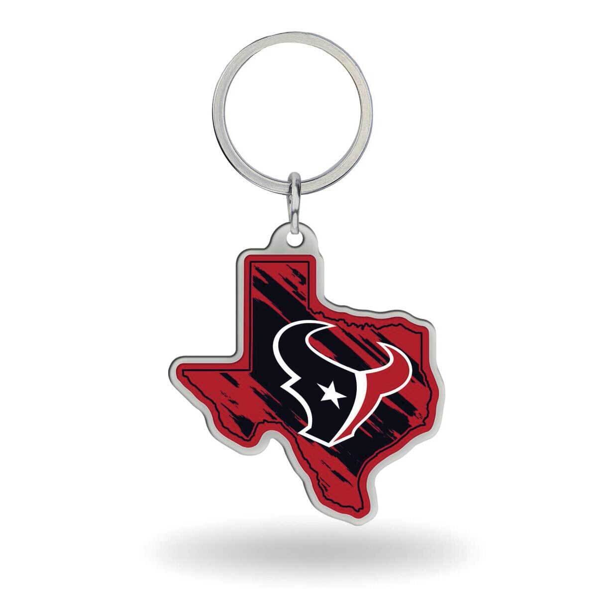 NFL Houston Texans-Texas State Shaped Key Ring GC8044, MPN: GC8044, 767345747563