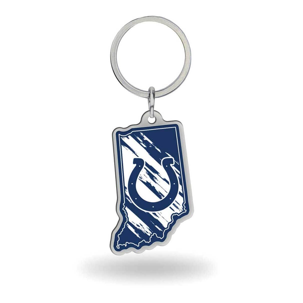 NFL Indianapolis Colts-Indiana State Shaped Key Ring GC8045, MPN: GC8045, 767345747761