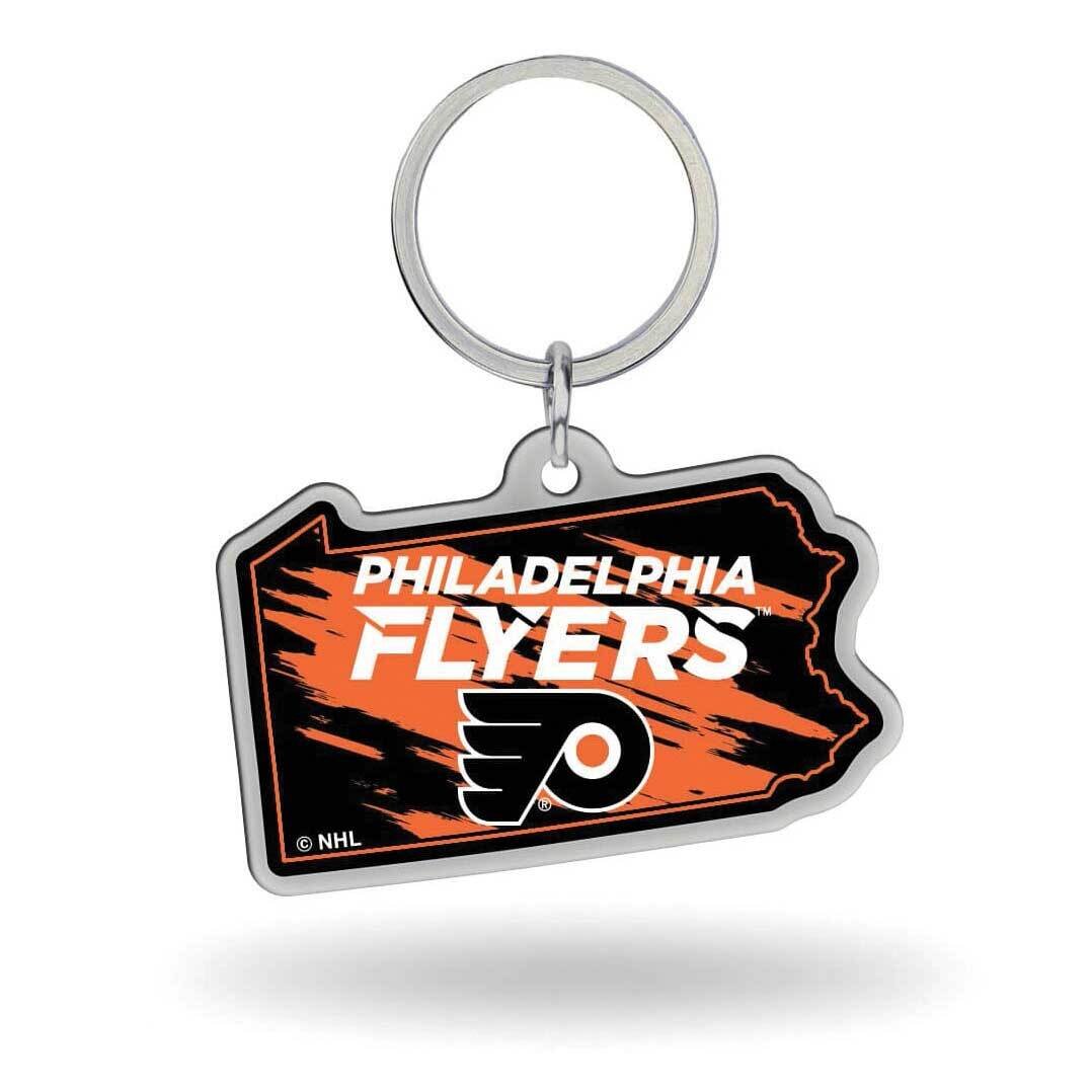 NHL Philadelphia Flyers-Pennsylvania State Shaped Key Ring GC8071, MPN: GC8071, 767345747914