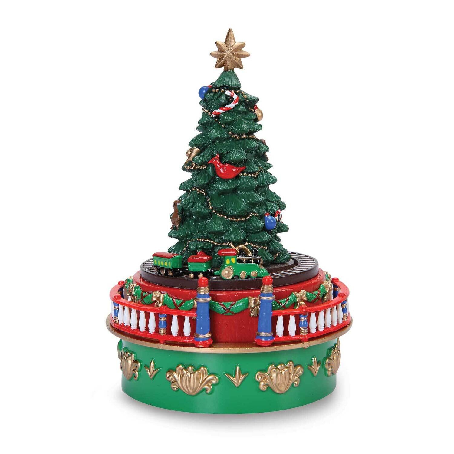 Mini Carnival Christmas Tree Music Box GM18065