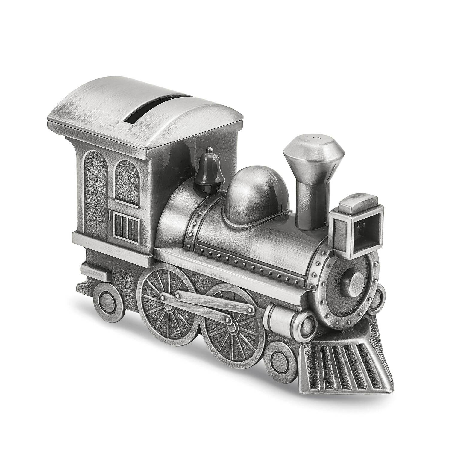 Pewter-tone Finish Train Bank GM21003, MPN: GM21003,